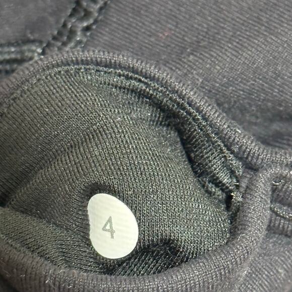 Lululemon Gather & Crow Crop Leggings Black Size 4 - Picture 7 of 11